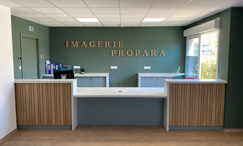 Accueil du centre Propara et Imagerie médicale